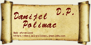 Danijel Polimac vizit kartica